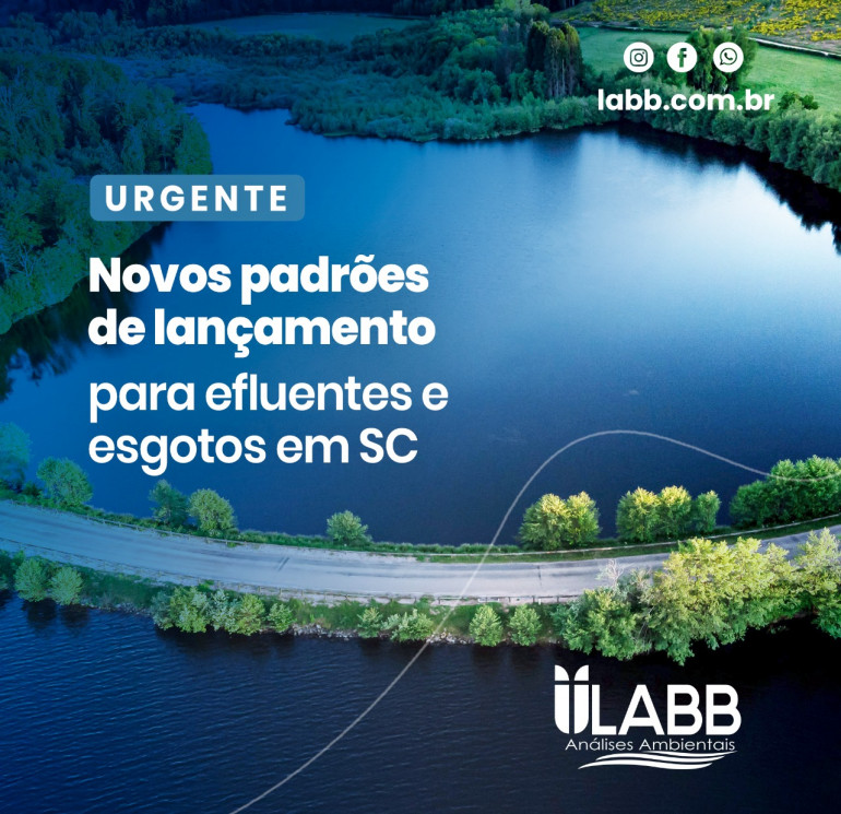 Nova Resolução para parâmetros de esgotos sanitários em Santa Catarina: